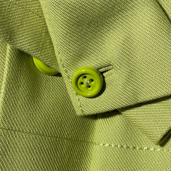 Kate Spade Chartreuse Swing Jacket - Picture 8 of 14